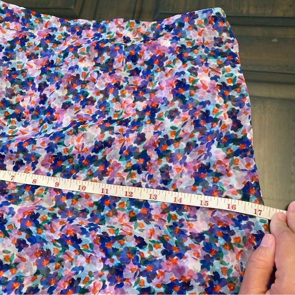 NWT Veronica Beard “Spenser” Silk Floral Skirt - Picture 14 of 16